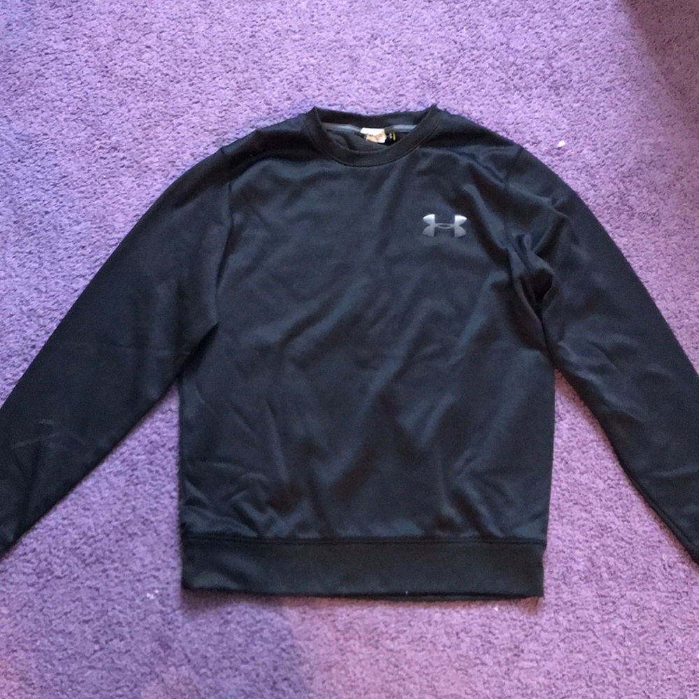 Black UnderArmour Crewneck